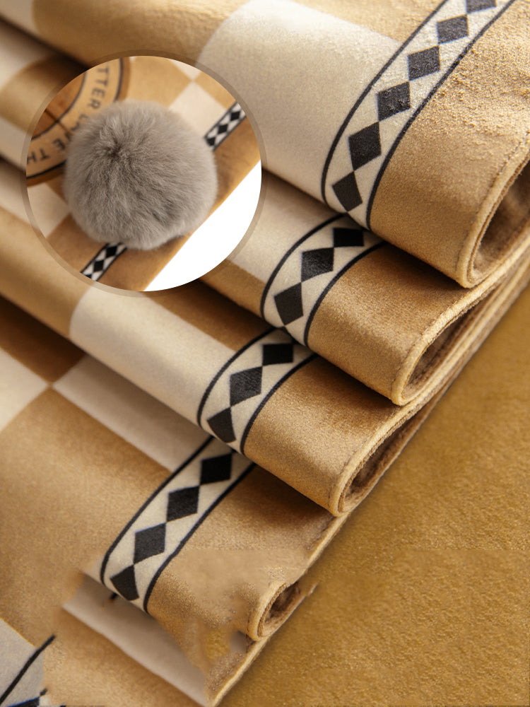 Rolla Holiday original retro high-quality checkerboard home living room storage paper towel car with extraction paper sleeve