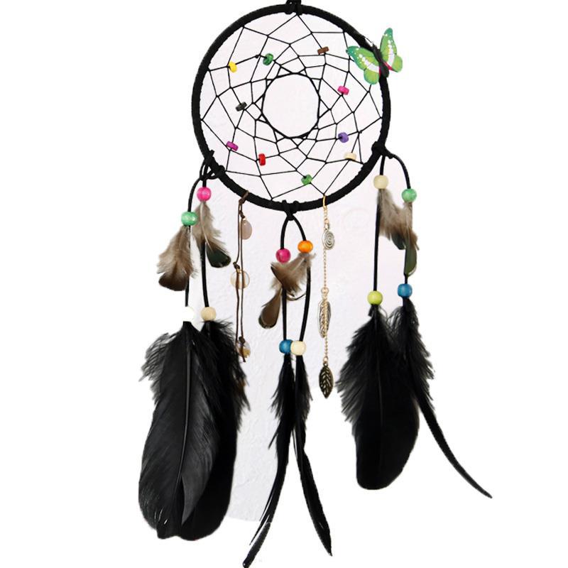Black Feather Dream Catcher