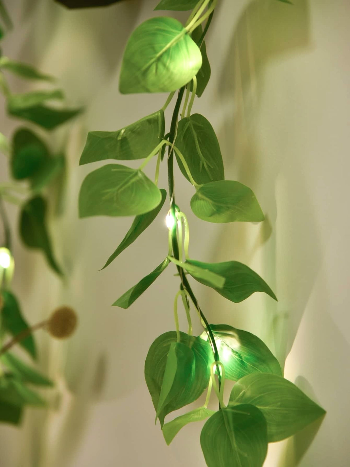 Artificial Vine String Light with 20pcs Bulb 1pc - Novelty Lighting