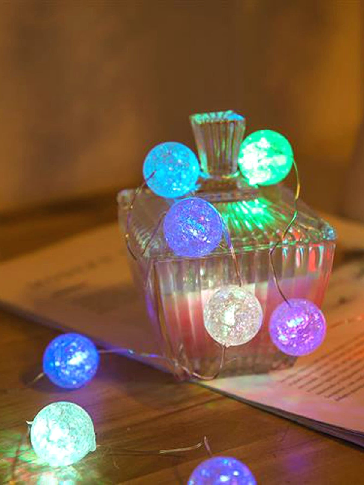 Ball Shaped Bulb String Light 1pc - Novelty Lighting