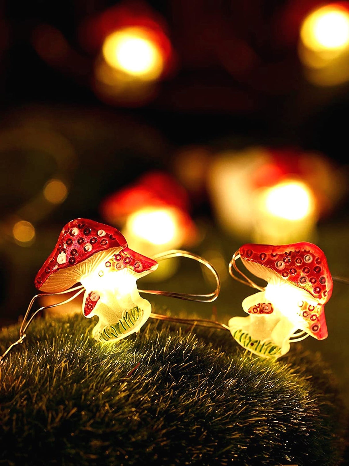 30 Led 3M Mushroom String Light - Novelty Lighting