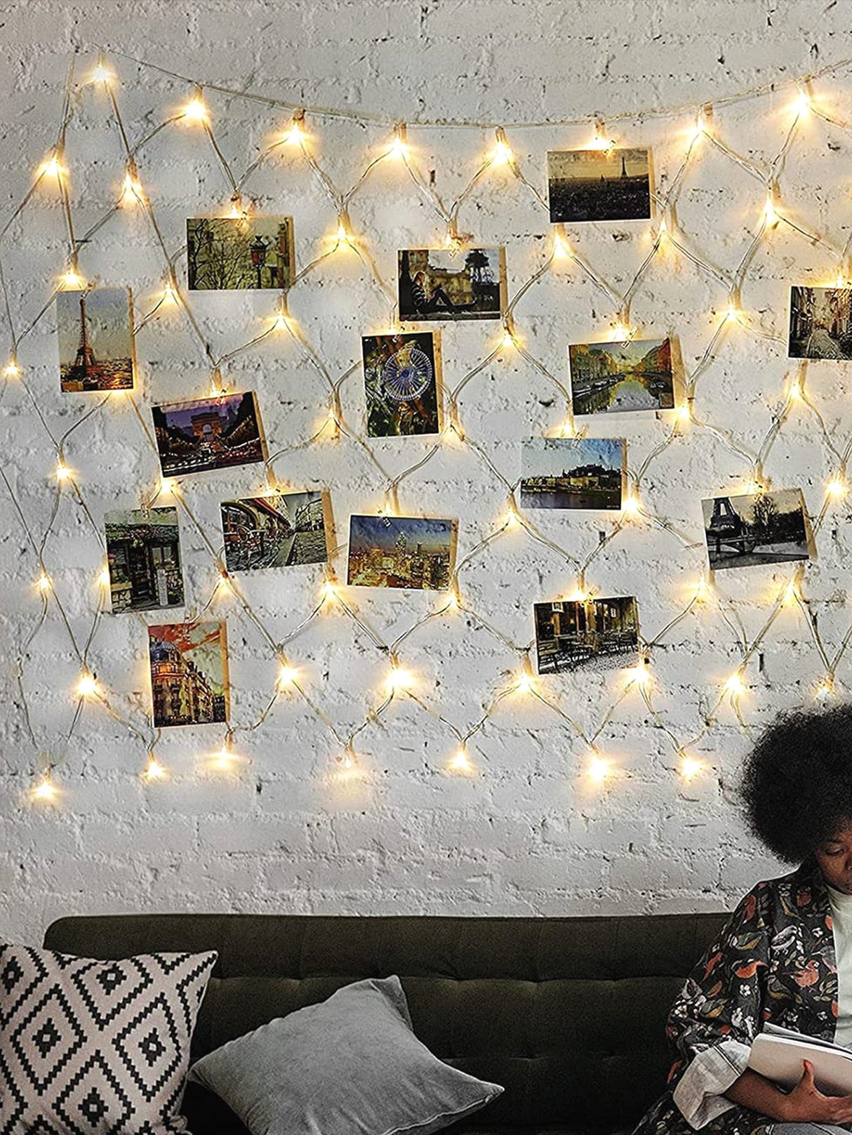 Decorative String Light Net 1pc - Novelty Lighting