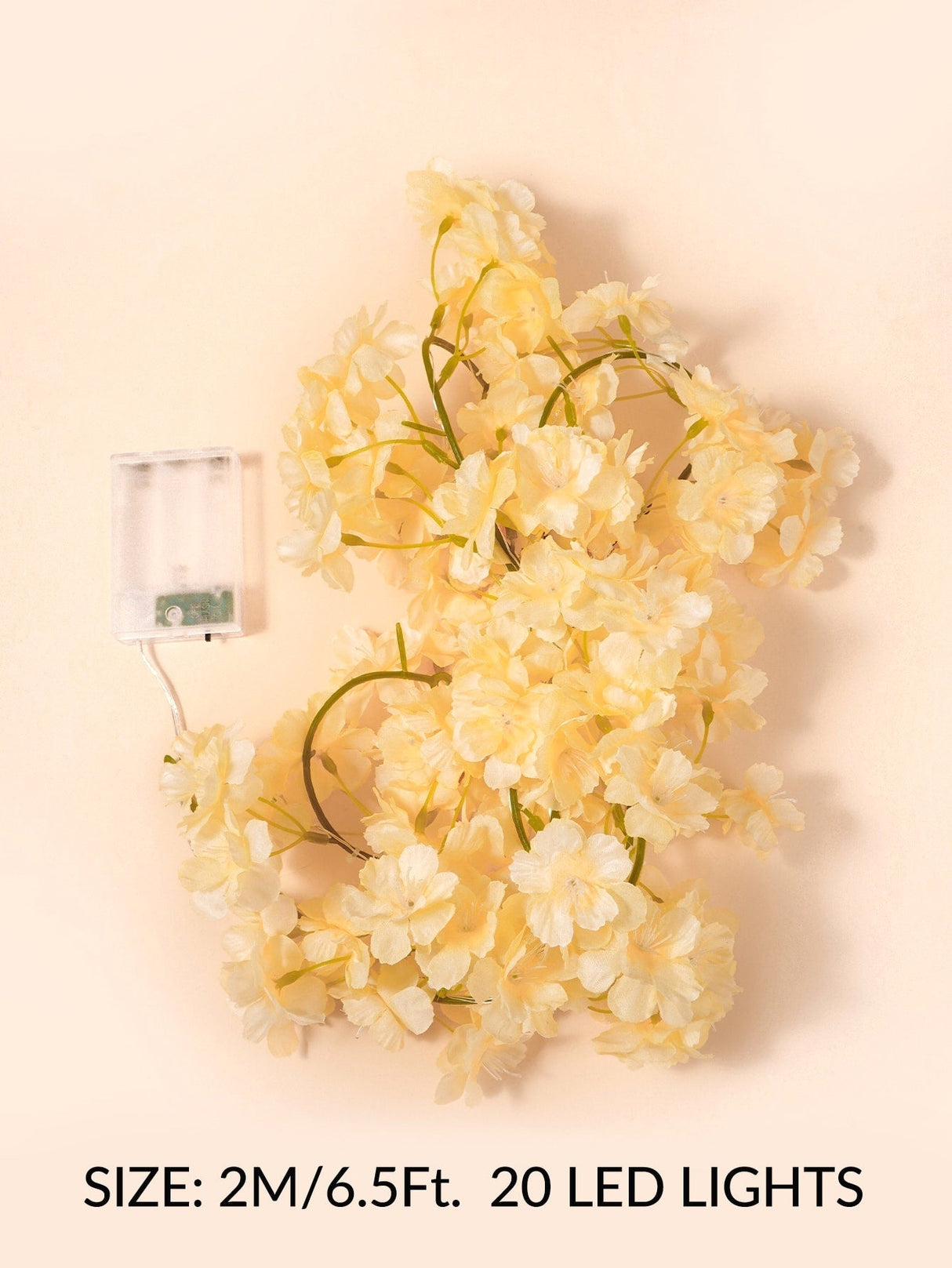 Artificial Leaf Vine String Light with 20pcs Bulb 1pc - Novelty Lighting