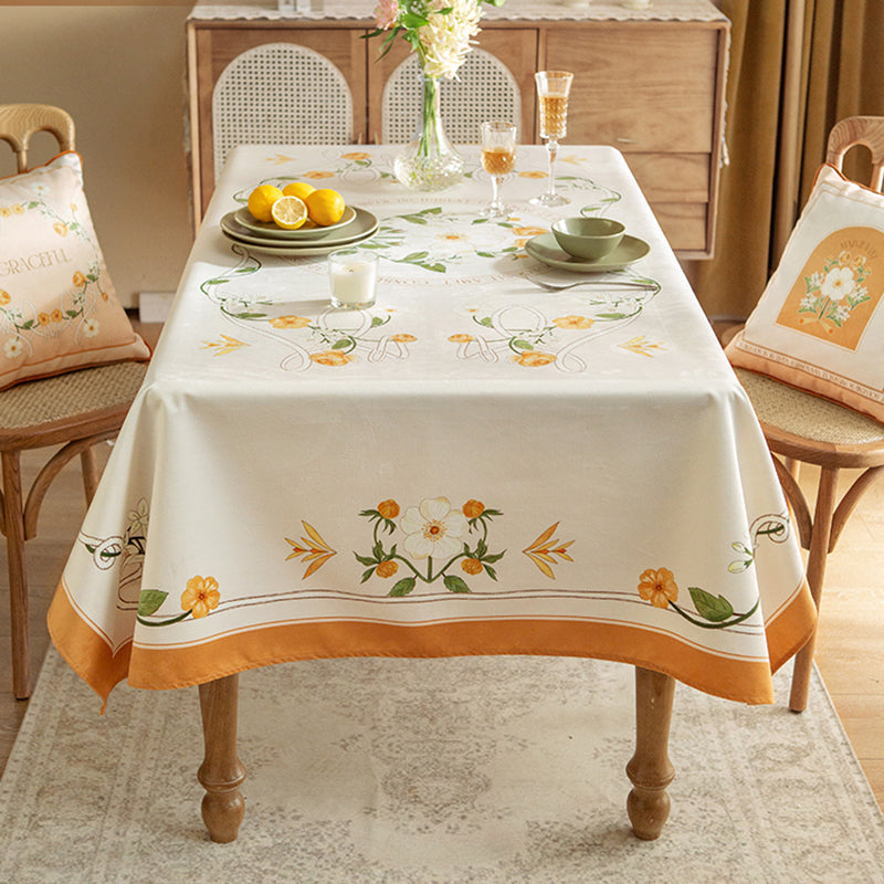 Wilt American pastoral tablecloth fresh ins table cloth TV cabinet coffee table round tablecloth rectangular tablecloth