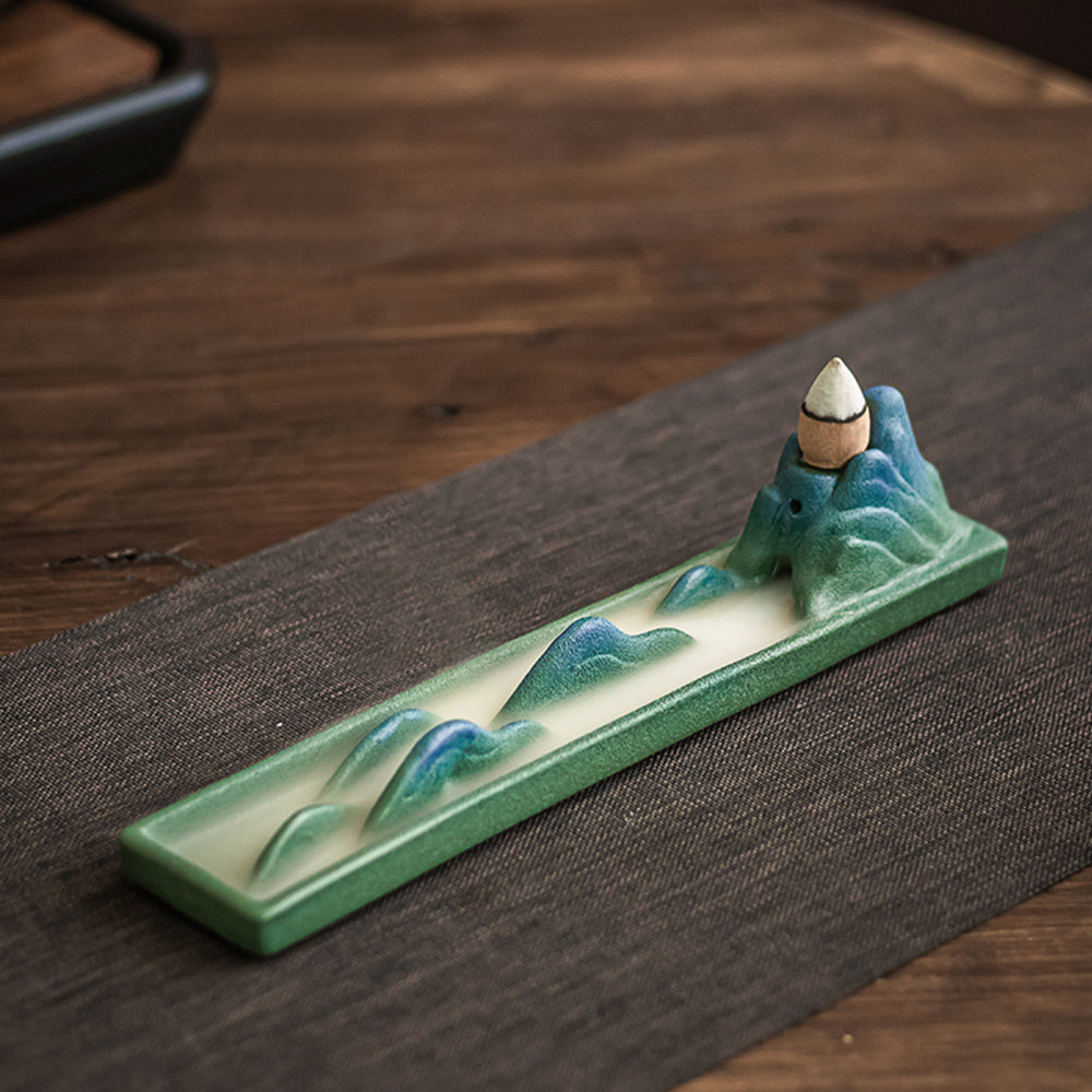 Ceramic Incense Burner, Backflow burner, Aromatherapy, Yoga Incense Burner, Incense seat