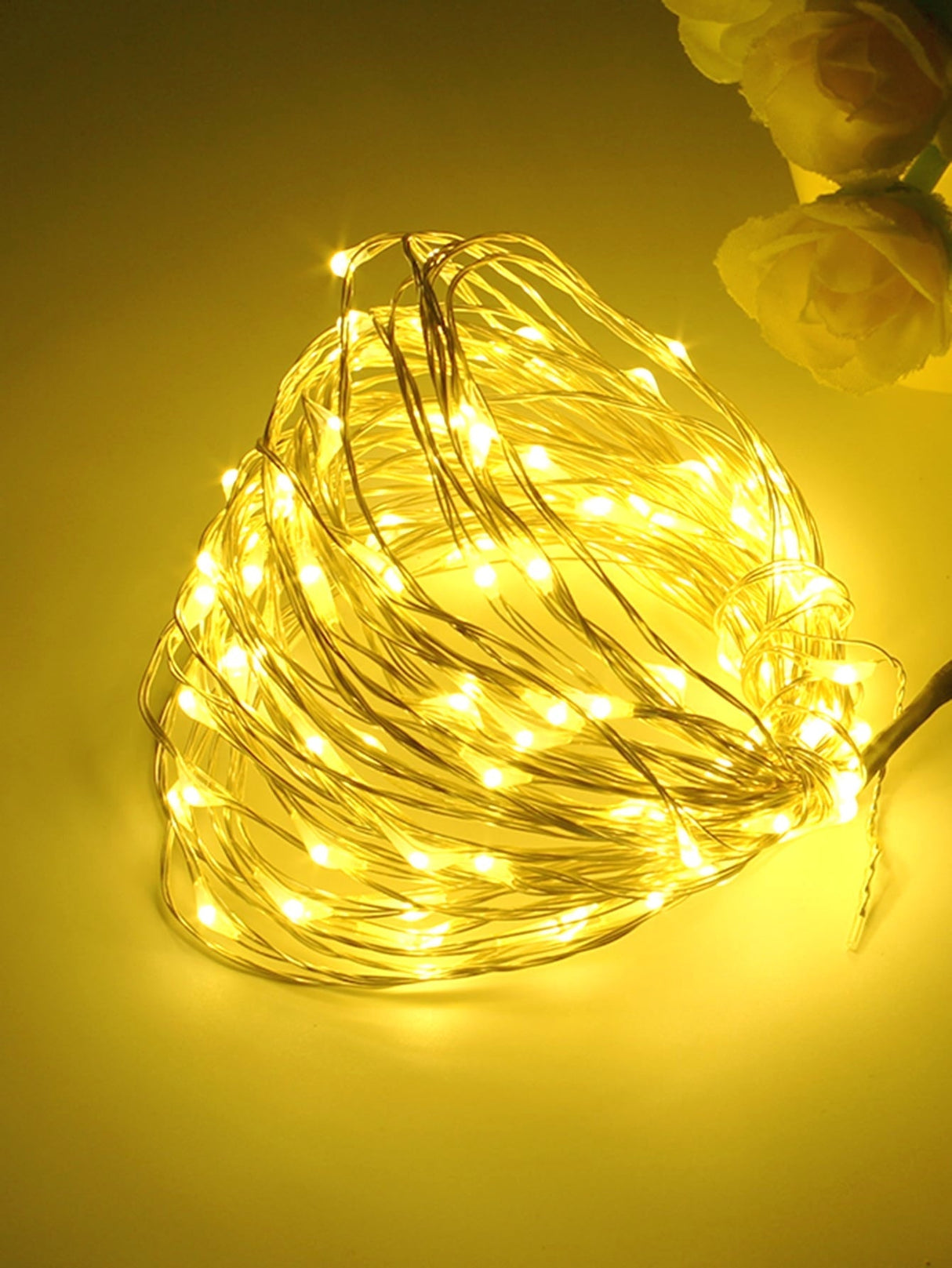 Bulb Copper Wire String Light 10pcs - Novelty Lighting