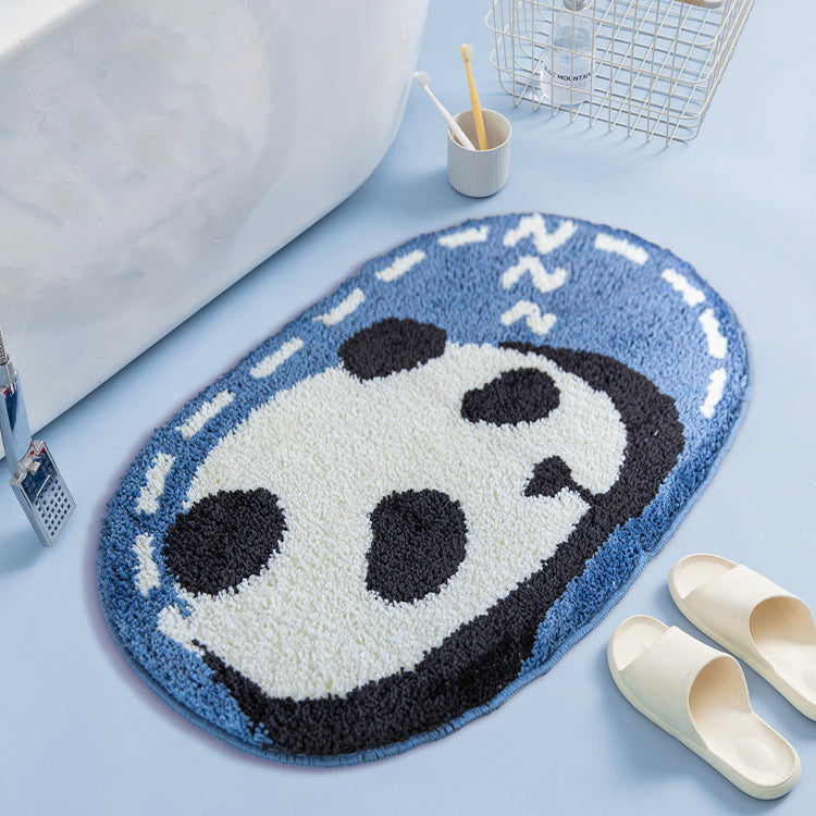 Eyes Covered Panda Bath Mat