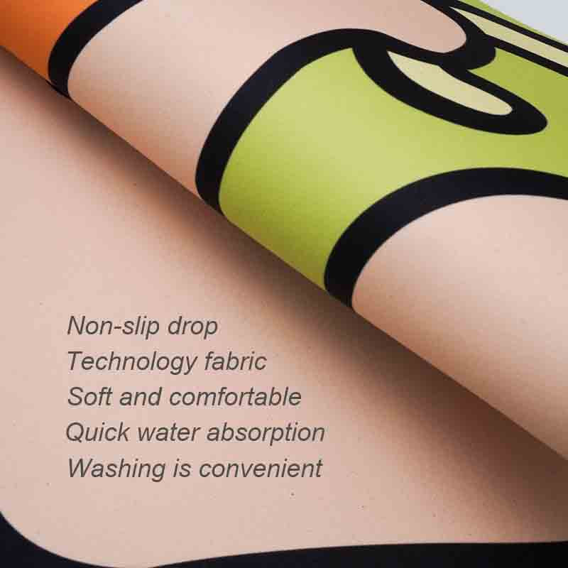 White Floral Soft Diatomaceous Earth Bath Mat