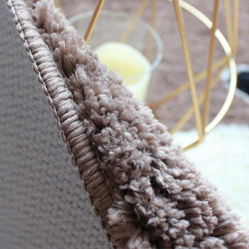 Gradient Semicircle Bathroom Mat