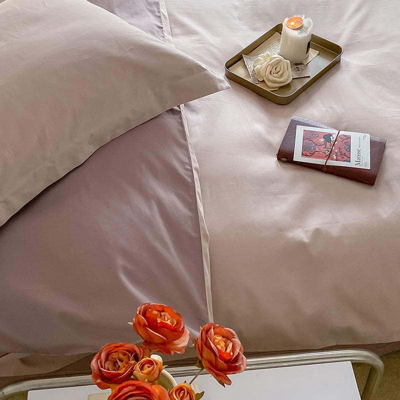 100% Cotton Sueding Duvet Cover Bedding Set
