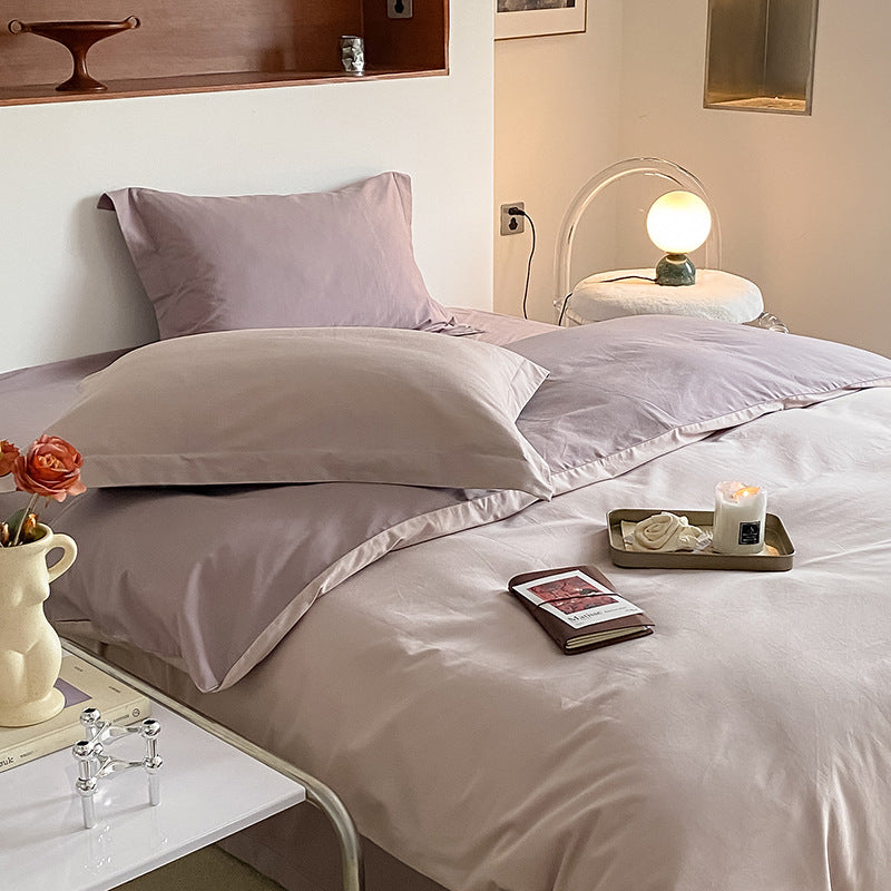 100% Cotton Sueding Duvet Cover Bedding Set