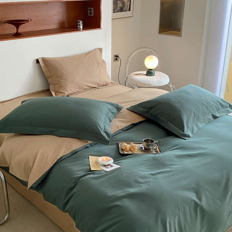 100% Cotton Sueding Duvet Cover Bedding Set