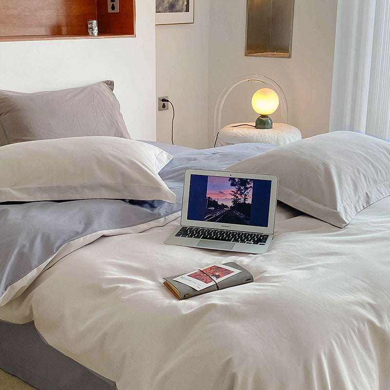 100% Cotton Sueding Duvet Cover Bedding Set