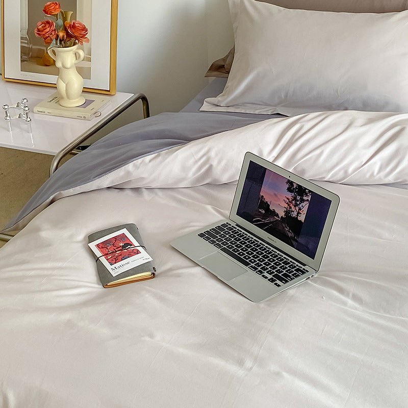 100% Cotton Sueding Duvet Cover Bedding Set