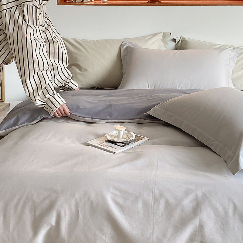 100% Cotton Sueding Duvet Cover Bedding Set