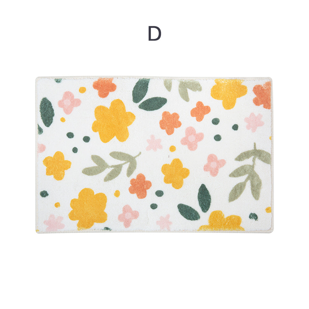 Cute Flowers Bath Mat