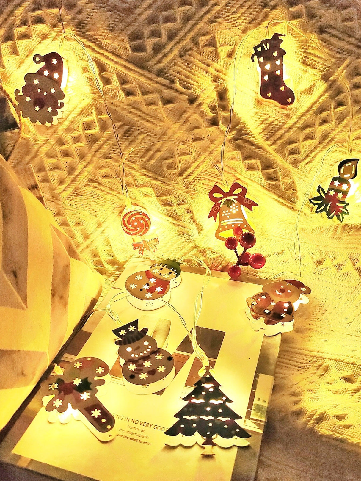 Christmas String Light with 10pcs Bulb 1pc - Lighting & Lamp