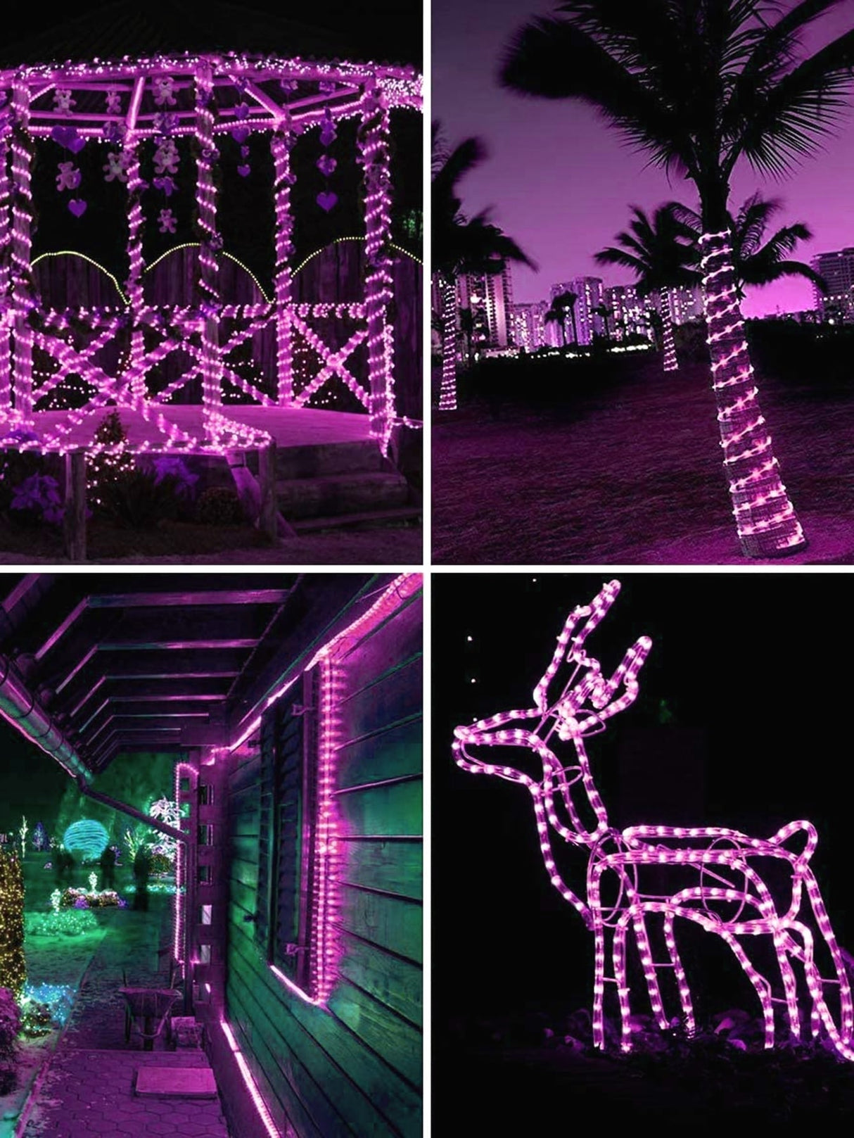 5m Waterproof String Lights with 8 Modes with 50pcs Bulb 1pc - Novelty Lighting