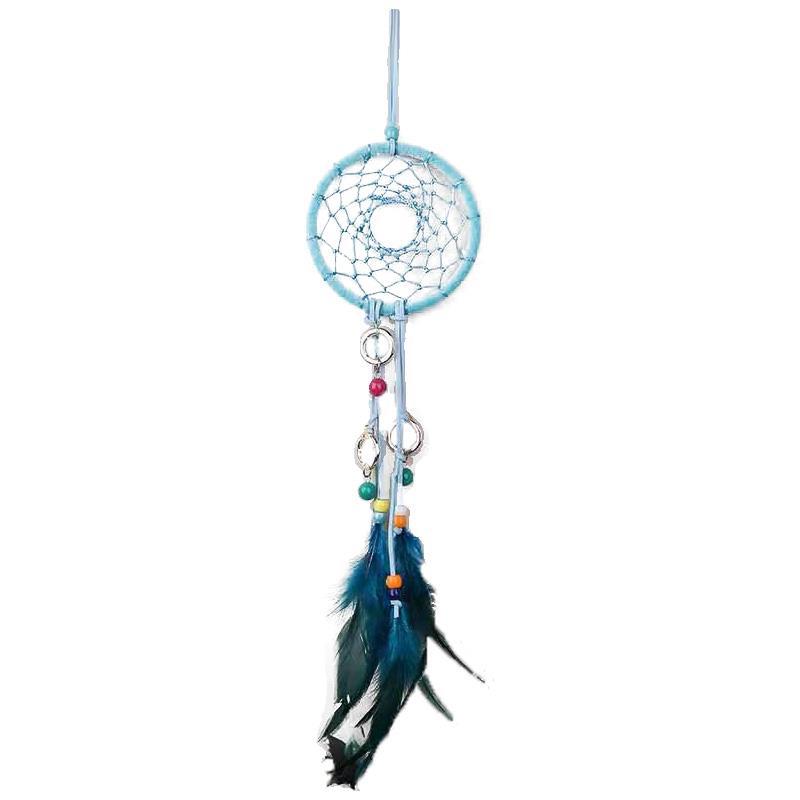 Blue Feather Dream Catcher