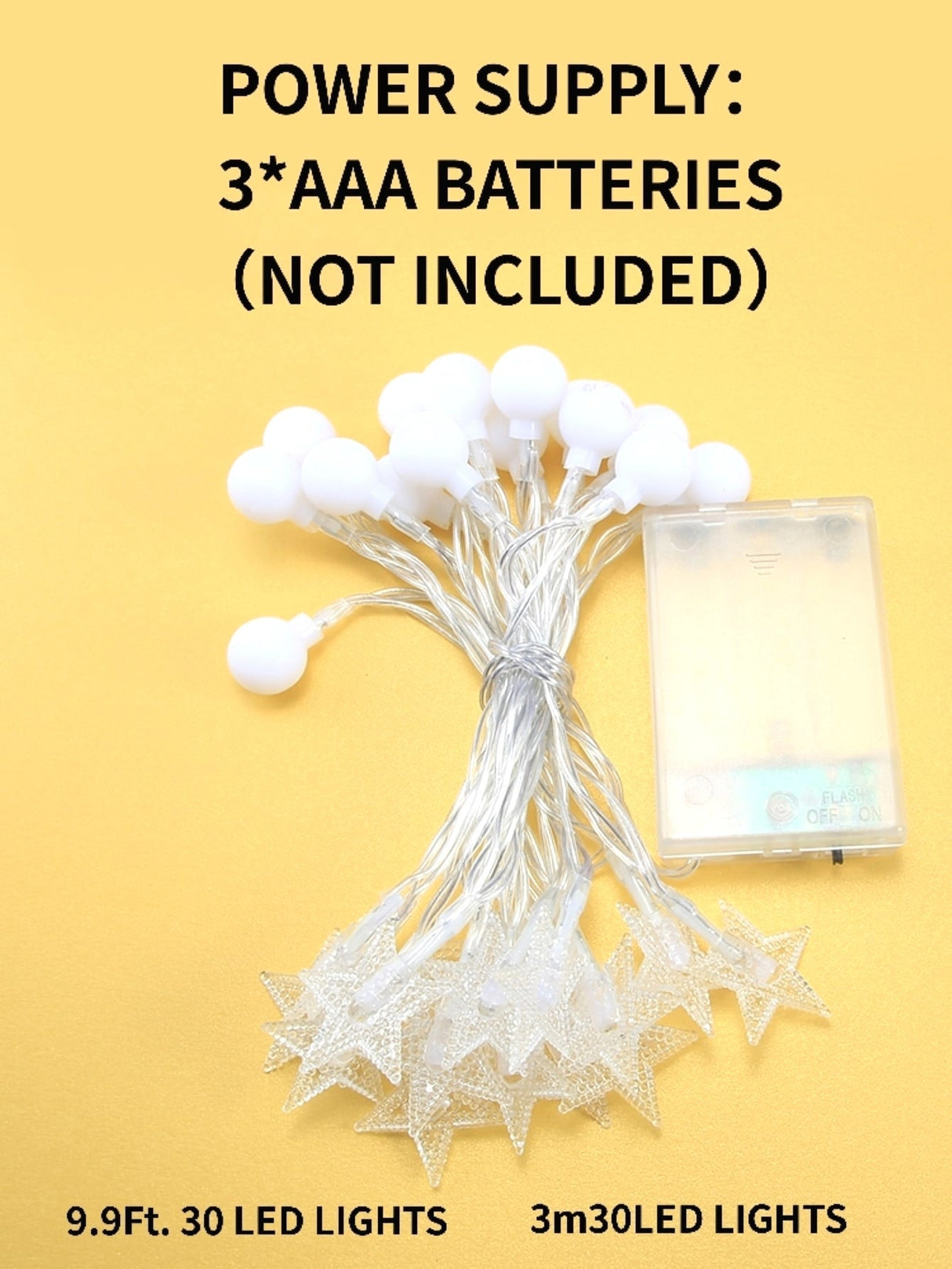 30 Led 3M Ball String Light - Novelty Lighting