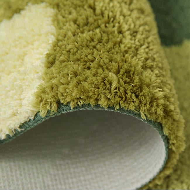 Feblilac 3D Pastoral Moss Bedroom Mat, Multiple Sized Floral Area Rugs, Plants Bedroom Rugs, Soft Thick Bedroom Carpet, Art Mats, Best Rugs, Hot Bedroom Mat