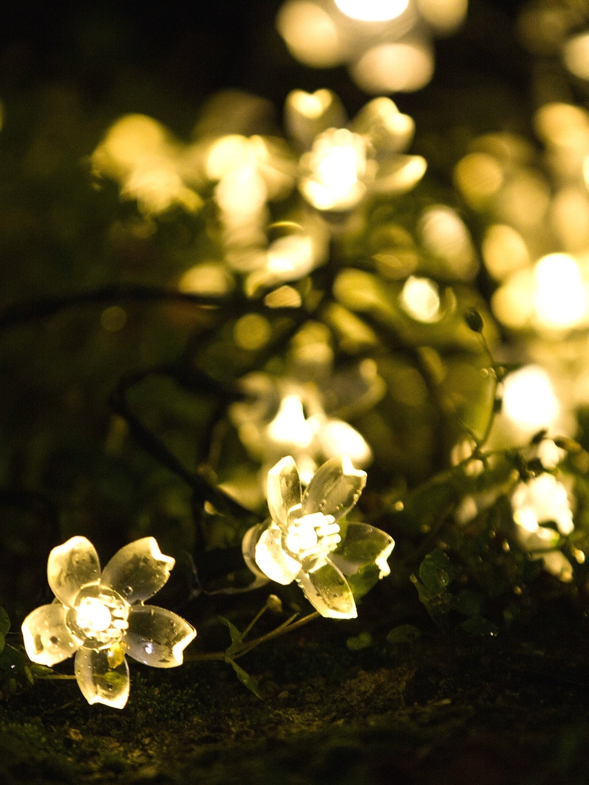 Cherry Blossom Shaped Bulb String Light 20pcs - Novelty Lighting