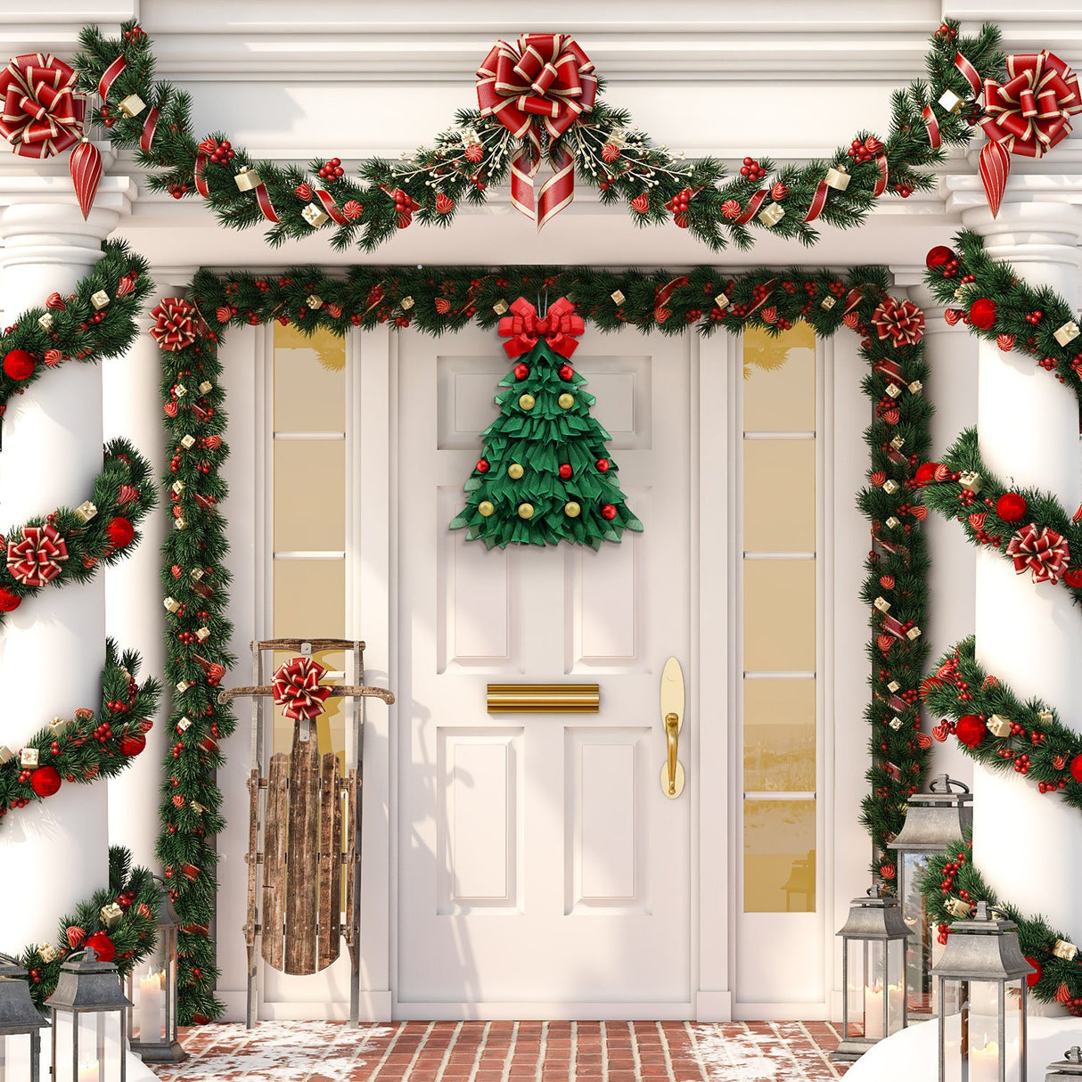 Christmas Wreaths For Front Door