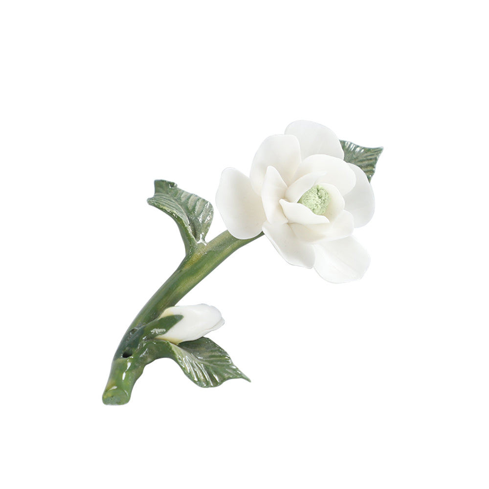 Ceramic Incense Burner, Camellia Incense Holder, Art Flower Design, Aromatherapy, Yoga Incense Burner, Incense seat