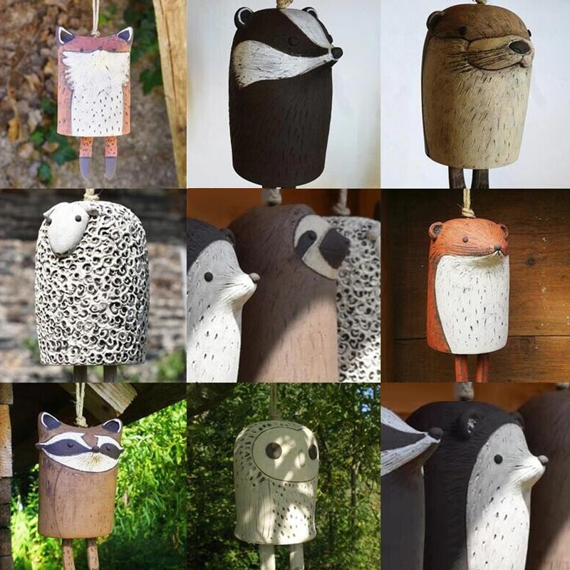 Beautiful Rustic Animal Wind Chimes