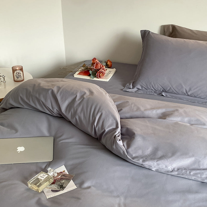 100% Cotton Sueding Duvet Cover Bedding Set