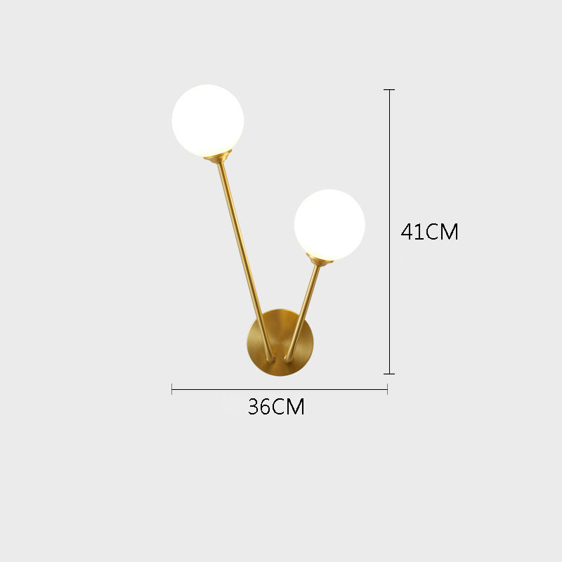 Flower Bulb Crystal Wall Lamp