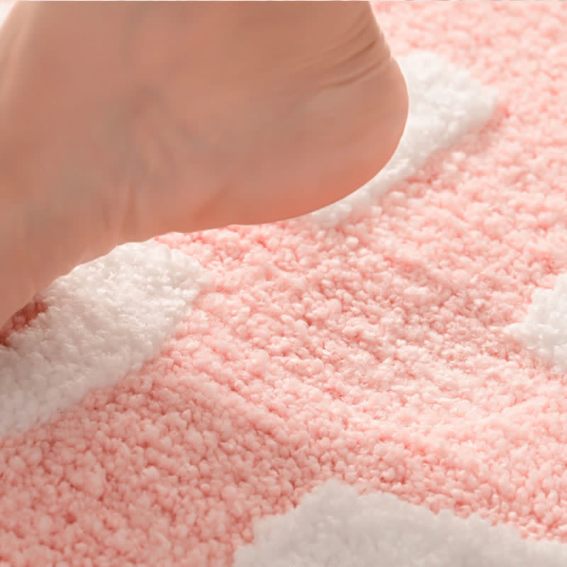 "GET NAKED" Soft Non-Slip Bathroom Rug