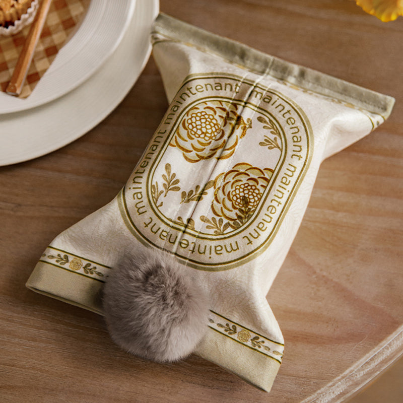 Floating life like a dream home tissue box American-style high-end living room restaurant car with fabric tissue paper tissue paper towel set ornaments				 							        							Fresh and simple, the beauty of natural home