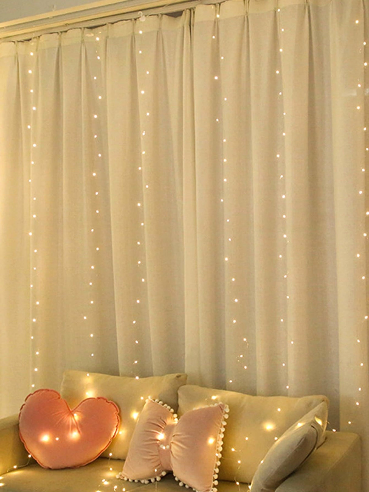 Curtain Decorative String Light with 300pcs Bulb 1pc - Novelty Lighting