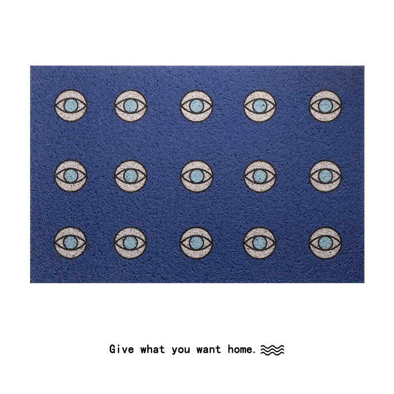 Blue Eyes Door Mat