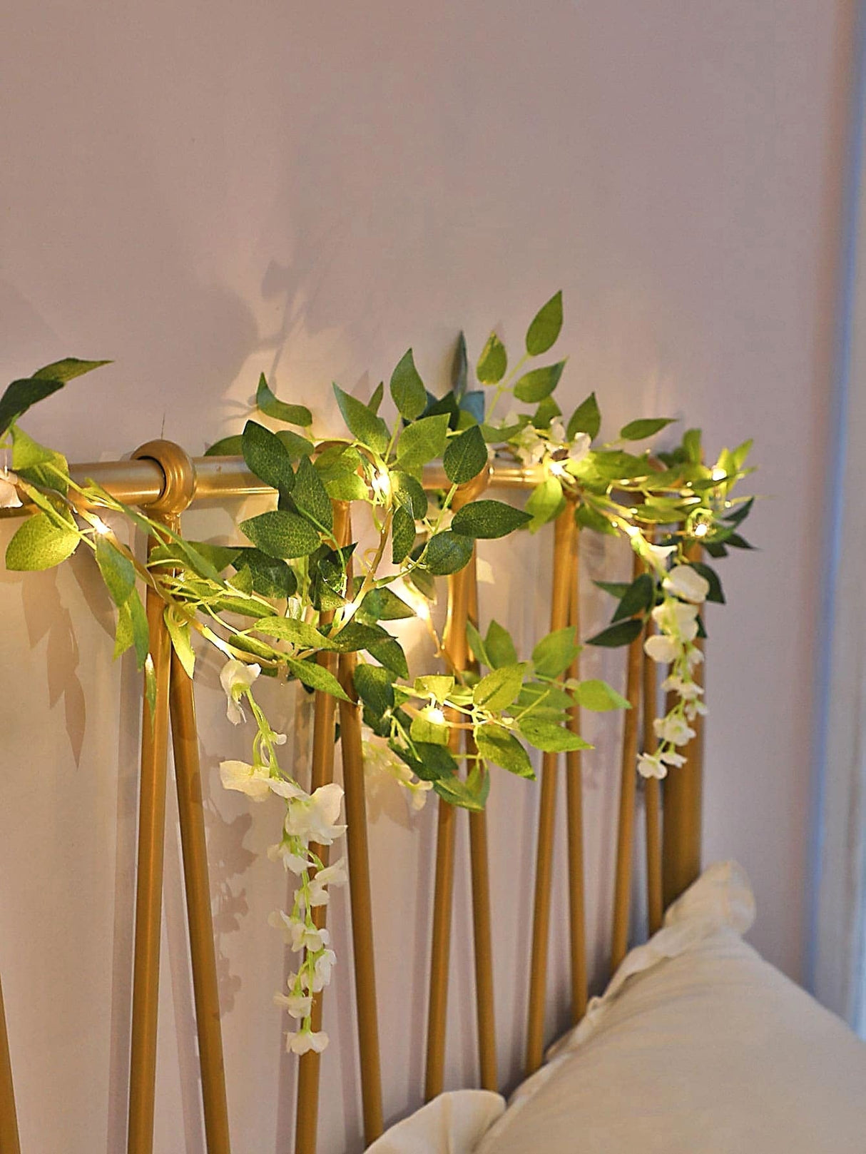 Artificial Flower String Light with 20pcs Bulb 1pc - Novelty Lighting