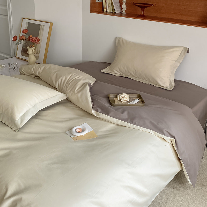 100% Cotton Sueding Duvet Cover Bedding Set