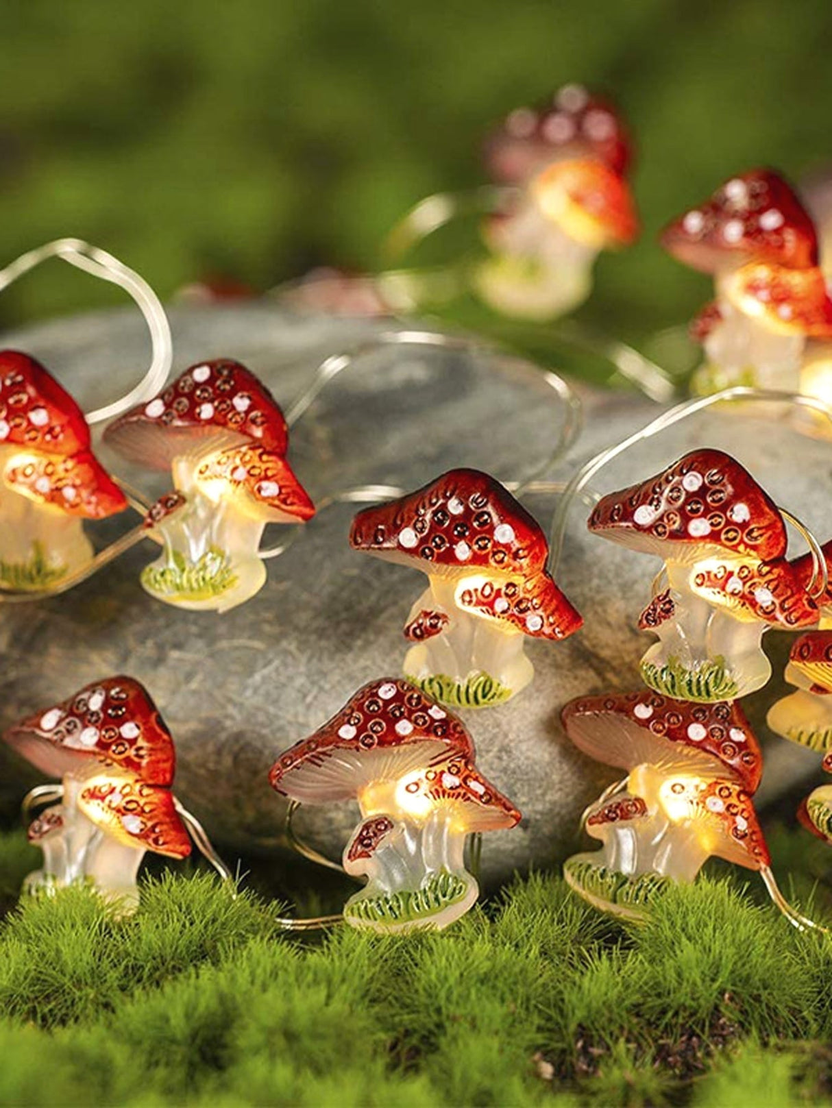 30 Led 3M Mushroom String Light - Novelty Lighting