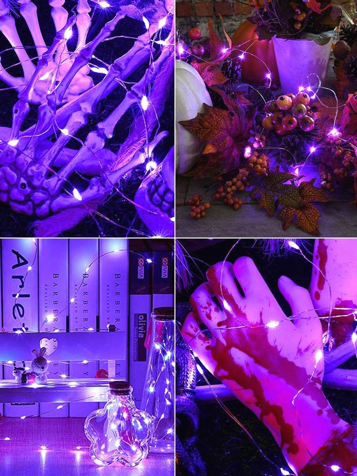 Halloween Decorative String Light with 40pcs Bulb 1pc - Lighting & Lamp