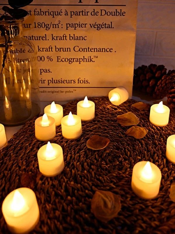 Candle Design Night Light 6pcs per Set