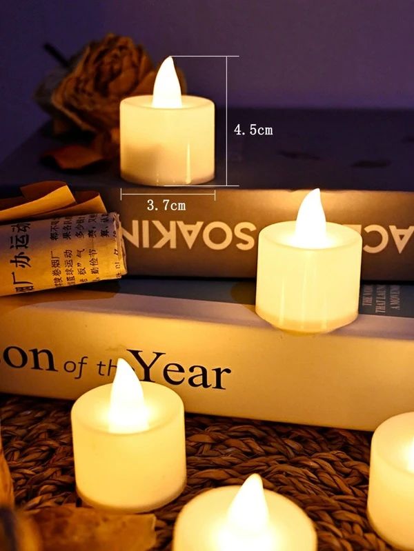 Candle Design Night Light 6pcs per Set