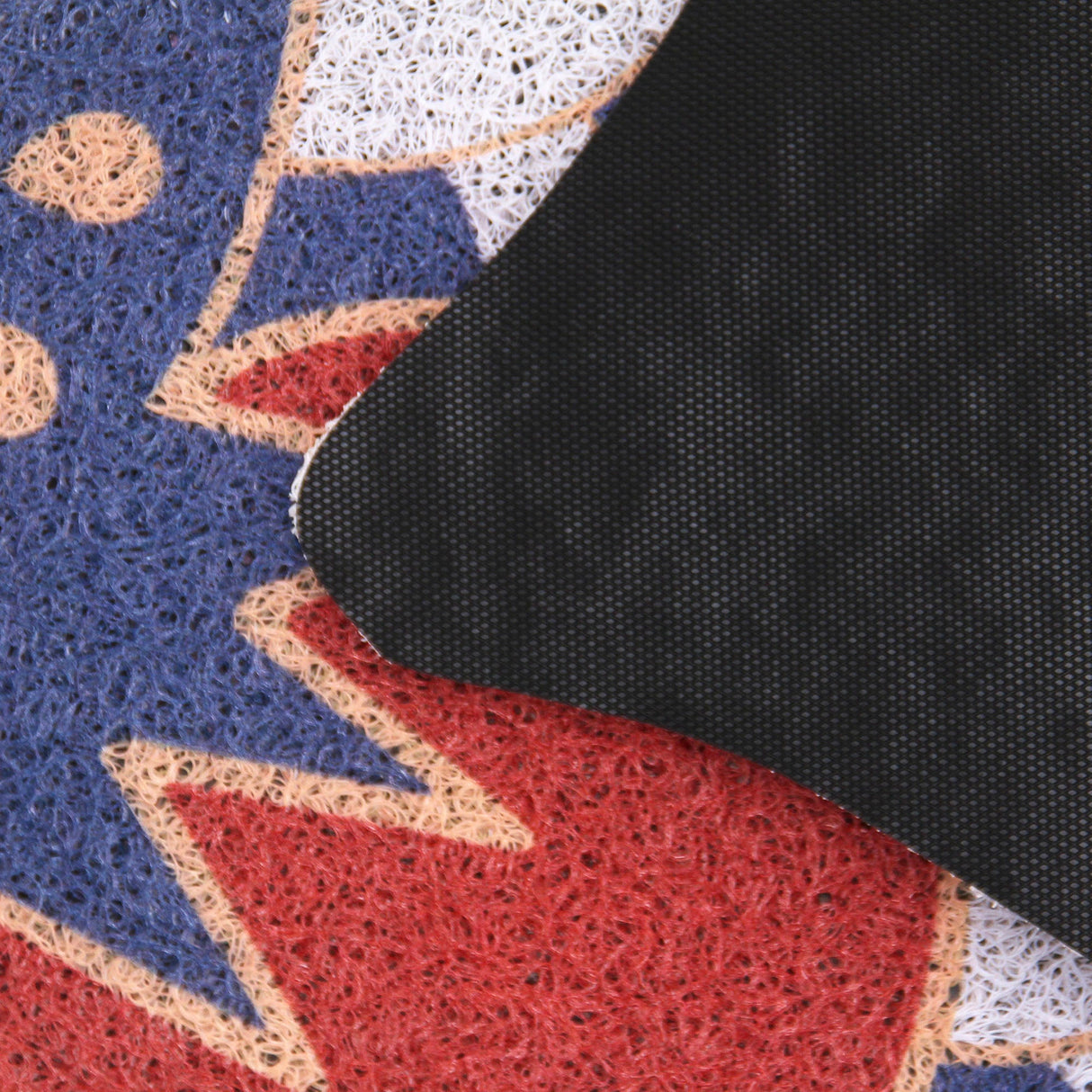 Blue Koi Fish PVC Entrance Door Mat