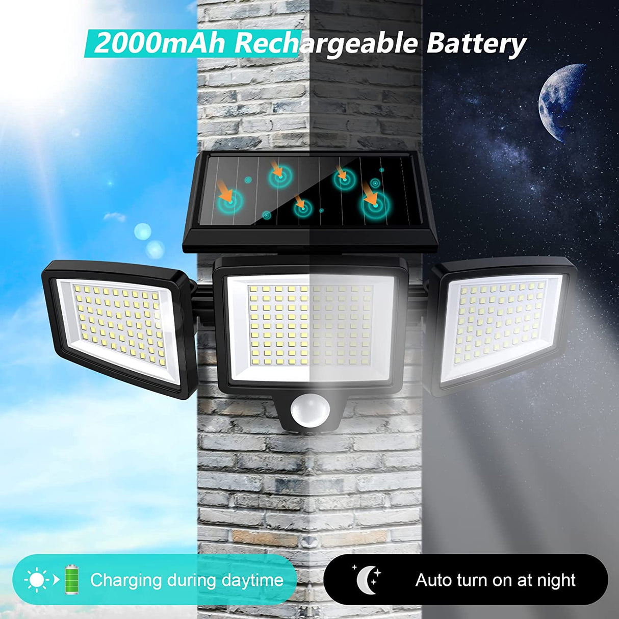 Solar Outdoor Flood Lights
