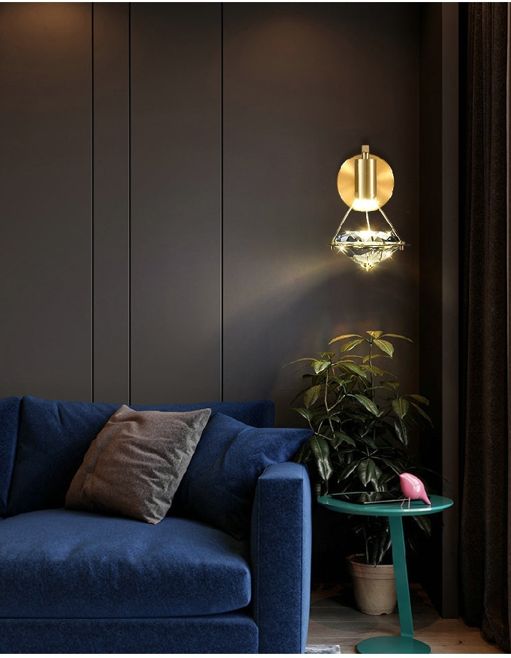 Diamond Carat Wall Lamp