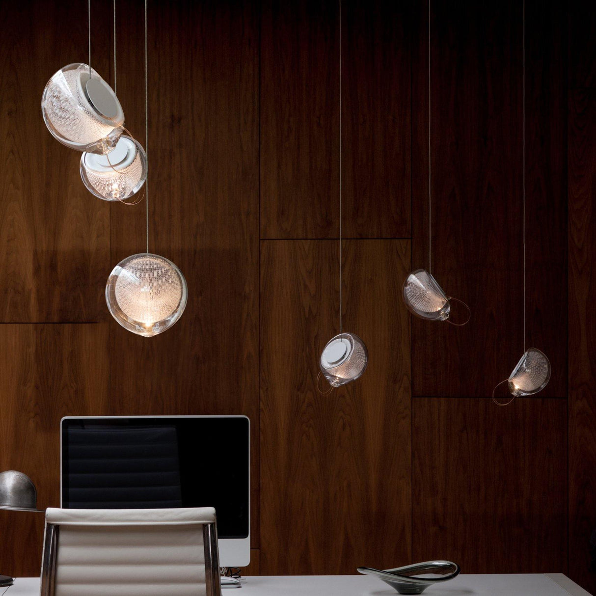 Mesh Glass Pendant Light