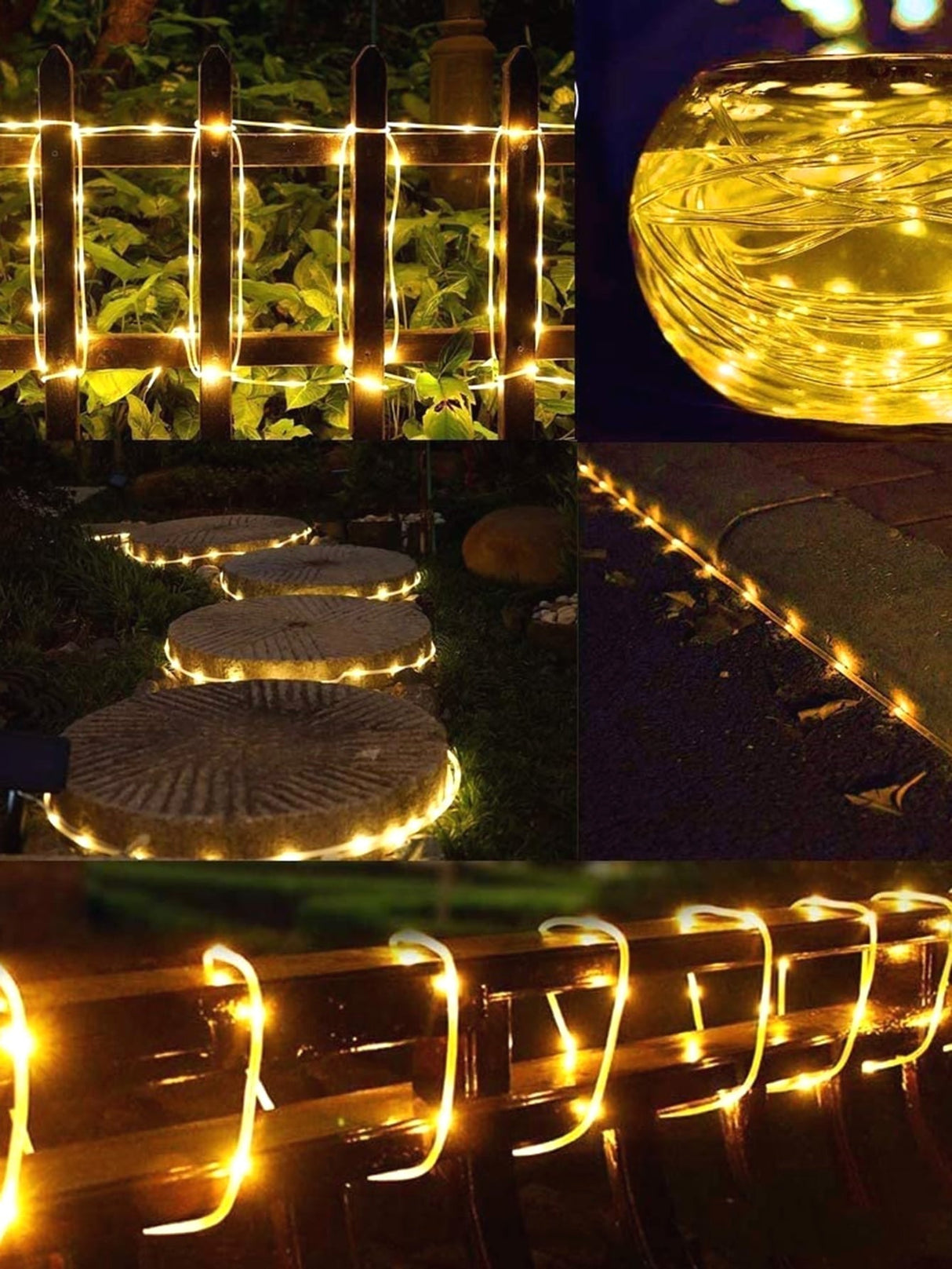 5m Waterproof String Lights with 8 Modes with 50pcs Bulb 1pc - Novelty Lighting