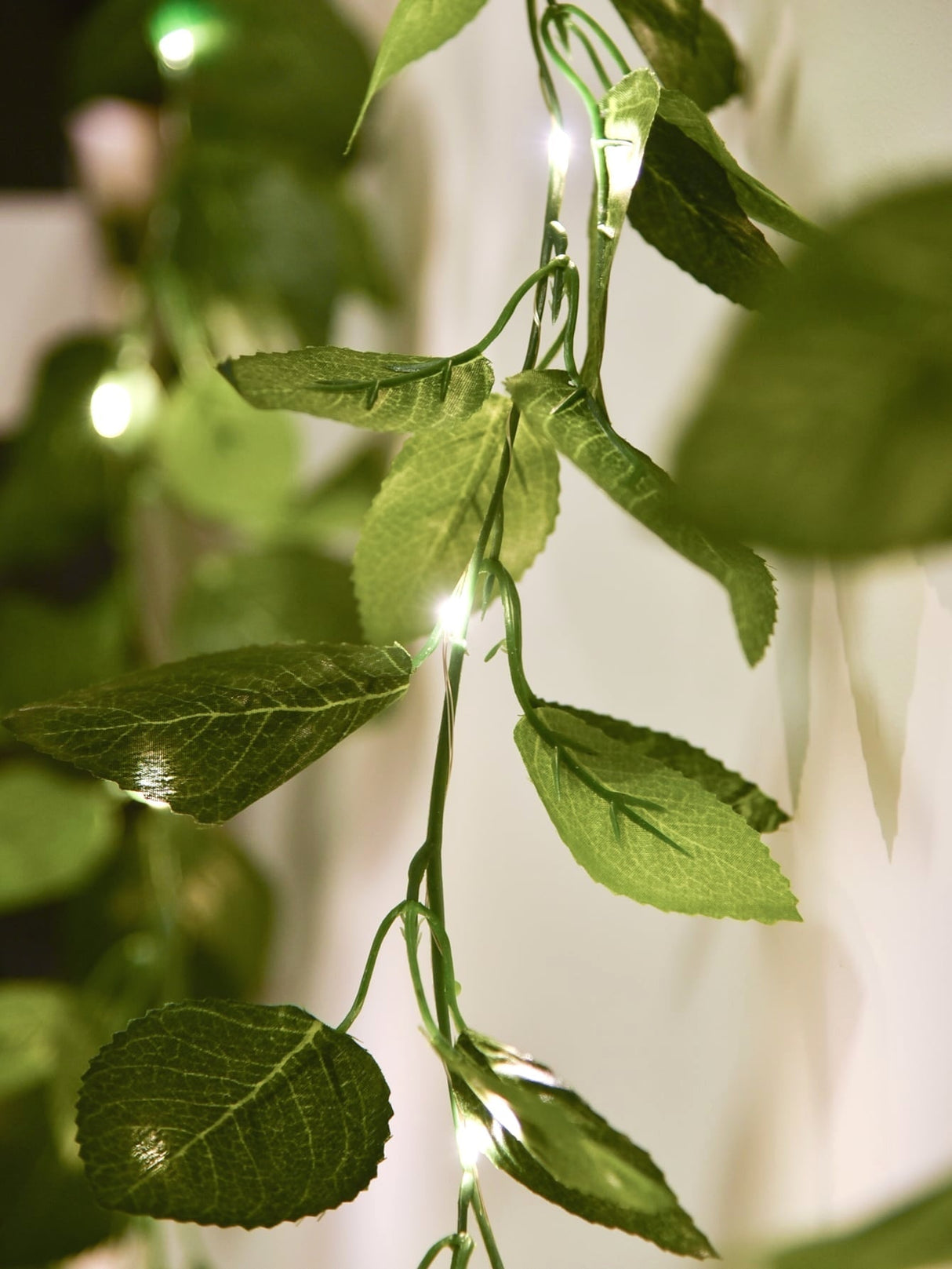 Artificial Leaf Vine String Light with 20pcs Bulb 1pc - Novelty Lighting