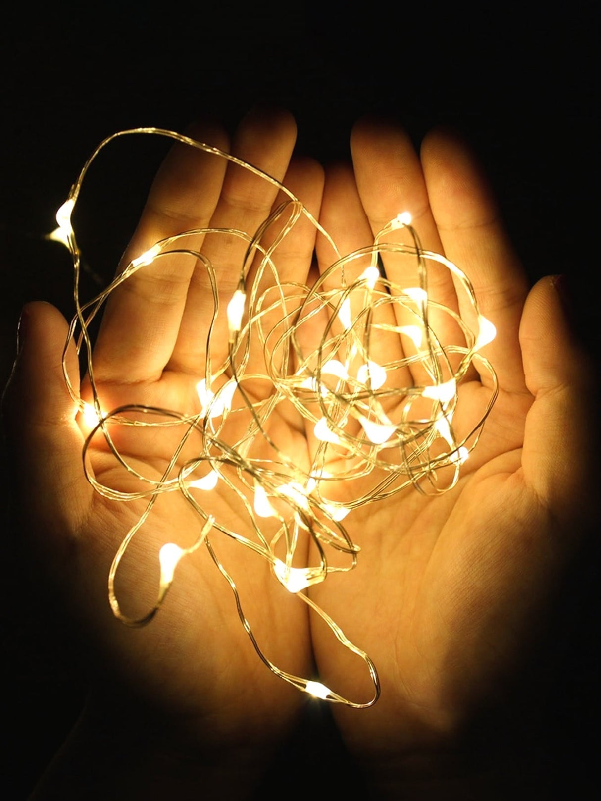 Copper String Light with 30pcs Bulb 1pc - Novelty Lighting