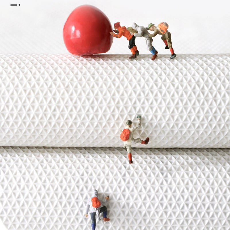 Feblilac Get Naked Blue Ground Bathroom Rug, 50x80cm Bathroom Rug, Plush Water-Absorbent , Anti Slip Toilet Mat, Art Bathroom Mats, Best Bath Rugs