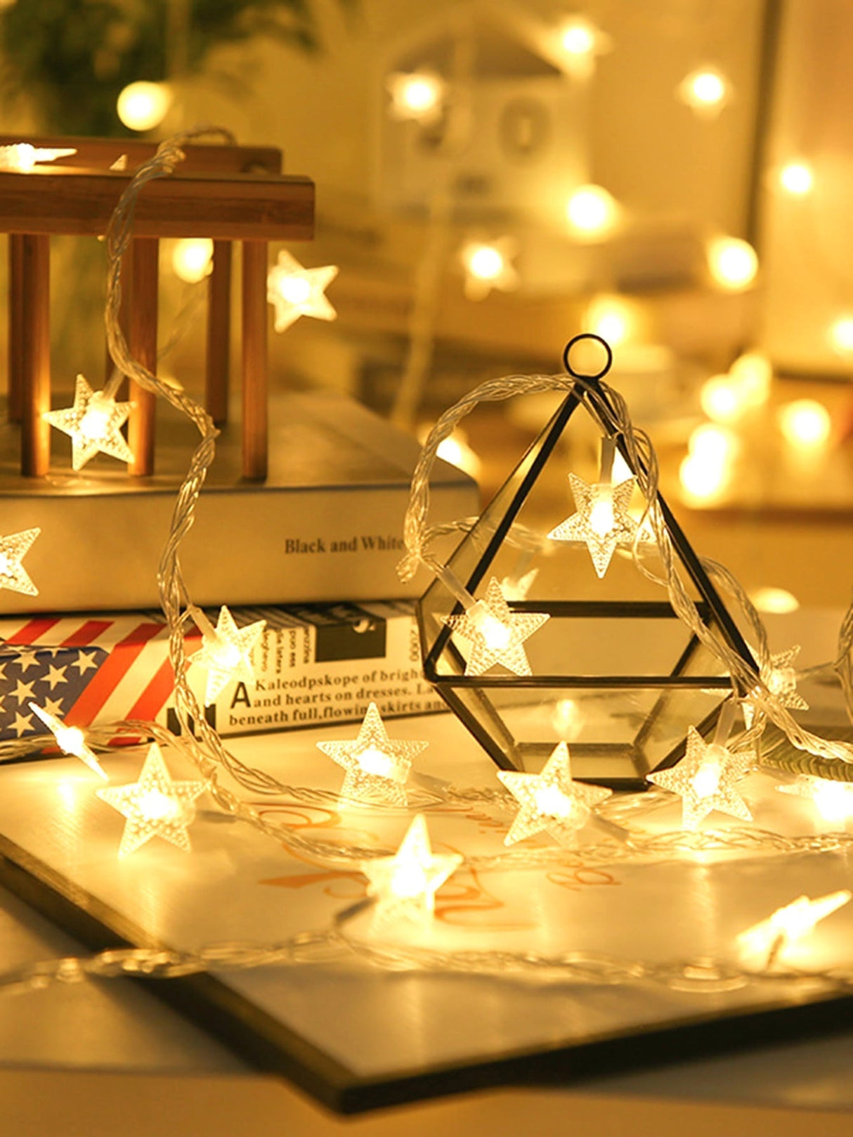 Star Bulb String Light 20pcs - Novelty Lighting